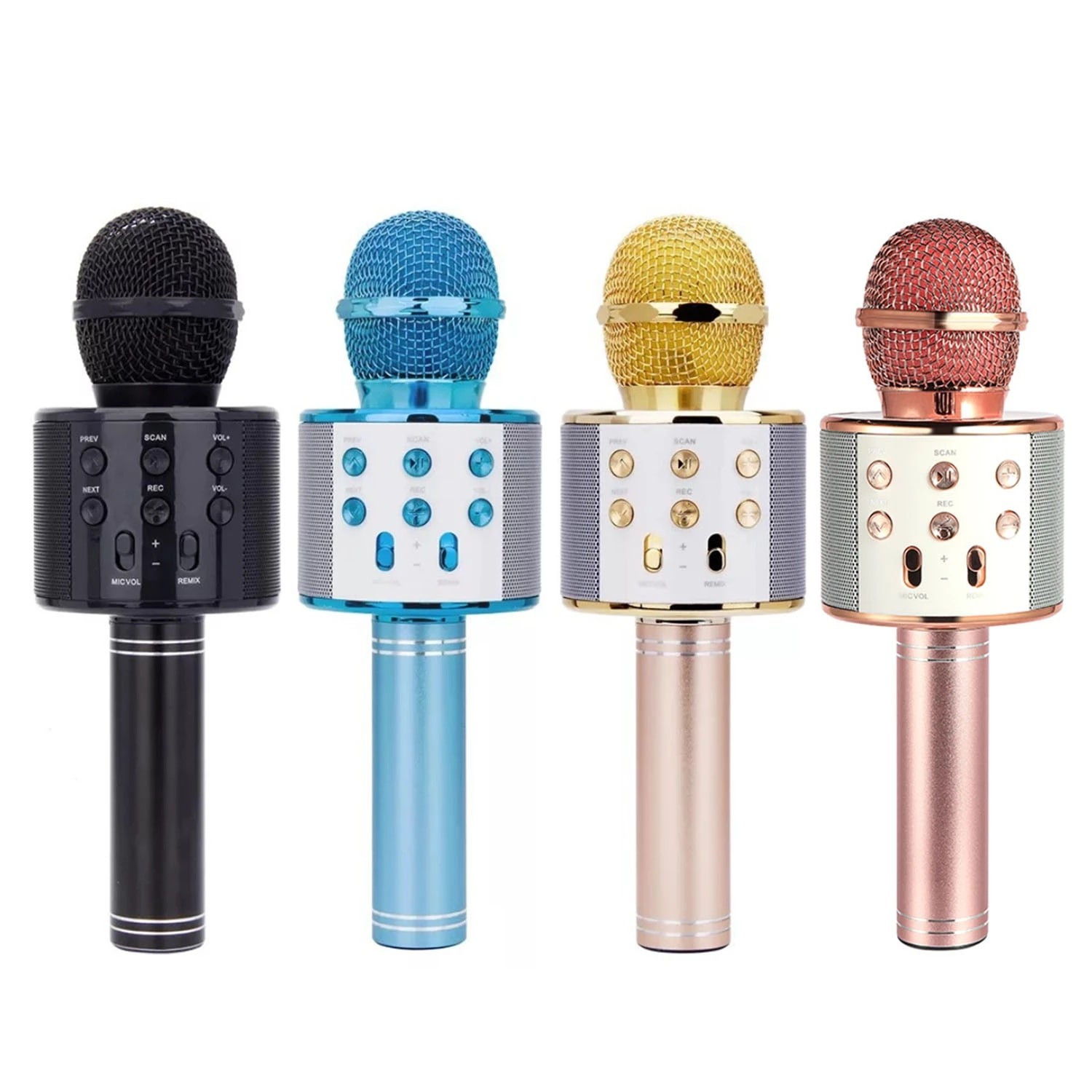 Wireless Bluetooth Portable Rechargeable HIFI Mic Karaoke