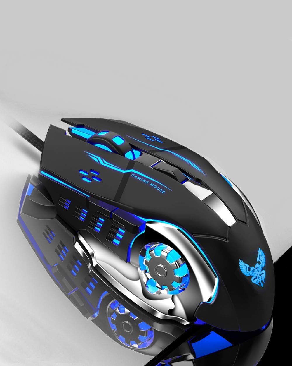 X1 Gaming Mouse 4800 DPI 6 Buttons With LED Lightings