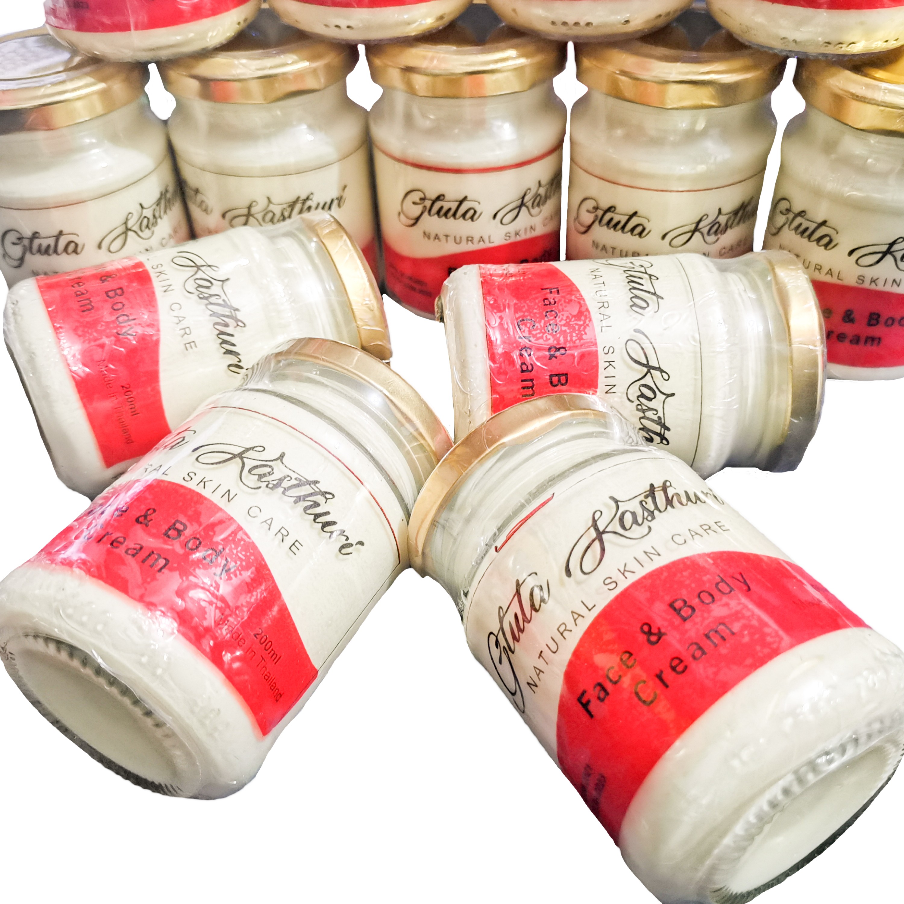 Gluta Kasthuri Face & Body Cream Auramart.lk