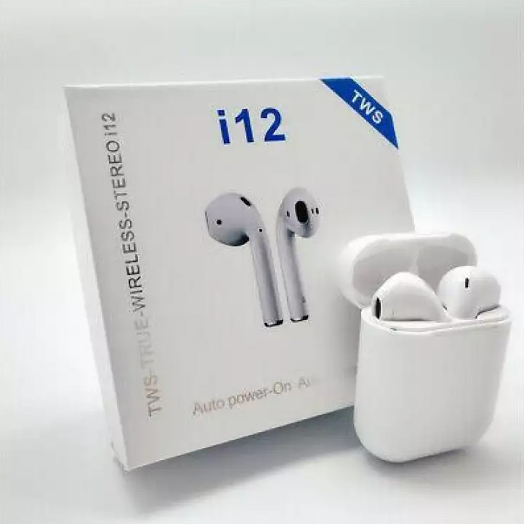i12 TWS Wireless Bluetooth Stereo Earbuds
