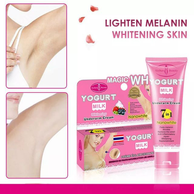 Aichun Beauty Yogurt Milk Whitening Underarm Cream Auramart Lk