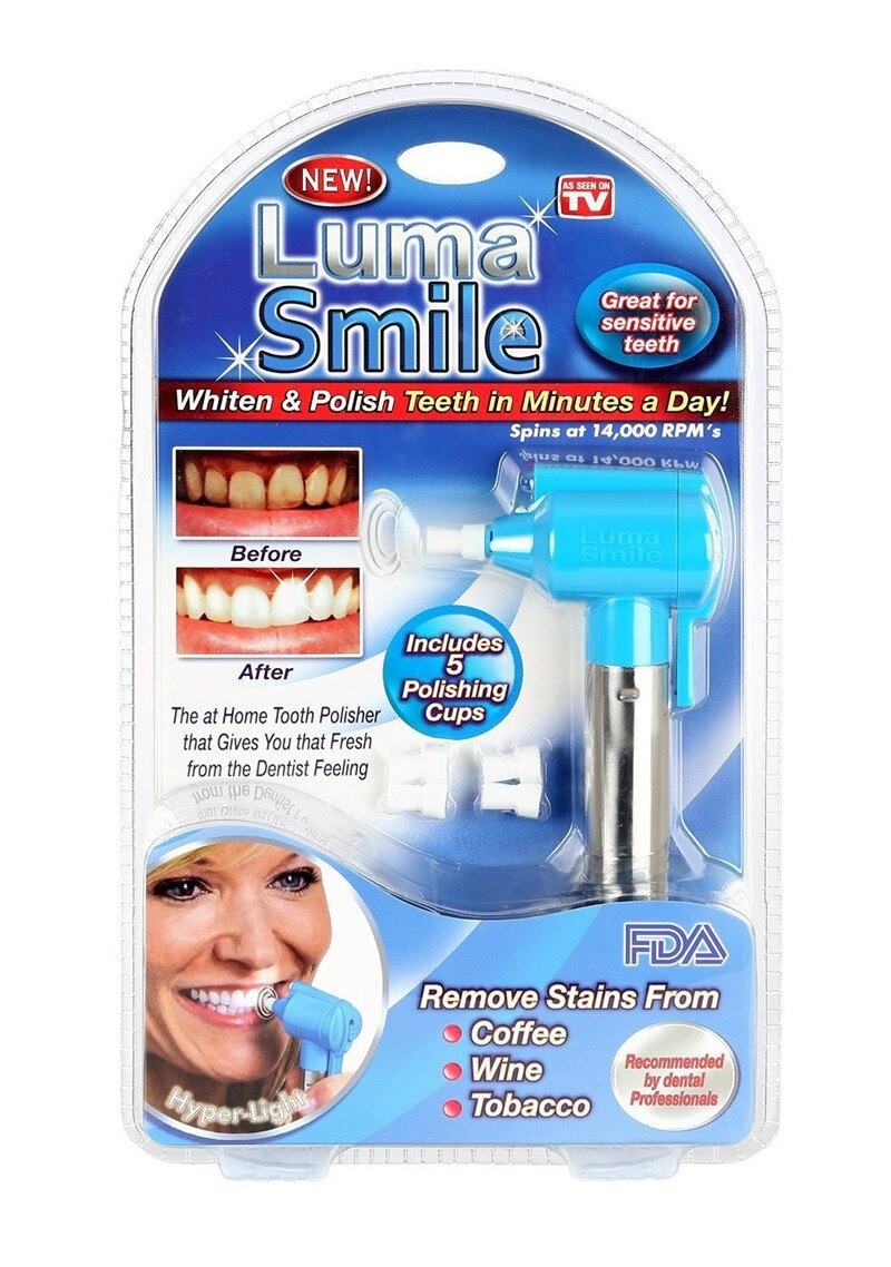 Luma Smile Electric Tooth Polish Micro Dental Teeth Whitening