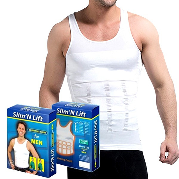 Hoter Men's Body Shaper Slimming Vest, Men's Elastic Sculpting Vest Thermal  Compression Base Layer Slim Muscle Tank Shapewear : : Clothing
