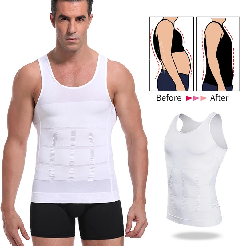 Slim ‘N Lift Slimming Shirt for Men | Auramart.lk