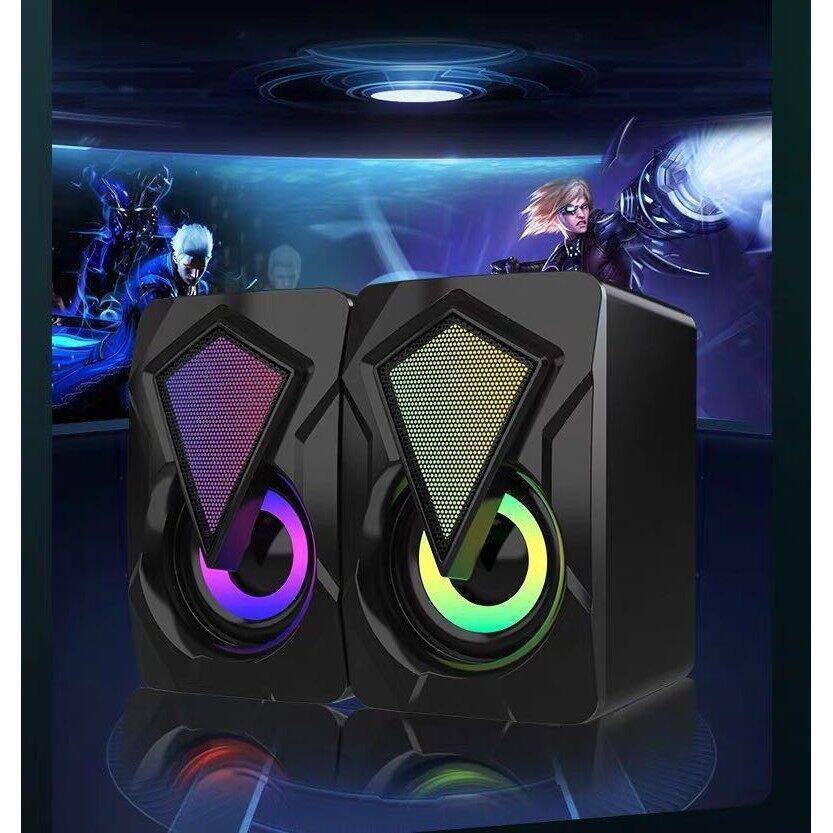 Hotmai A130 LED Multimedia Speaker 2.0 onide.lk