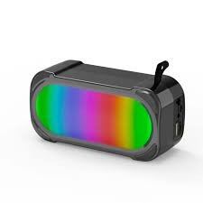 Portable MK-102 Super Bass Bluetooth Wireless Speaker with RGB Light