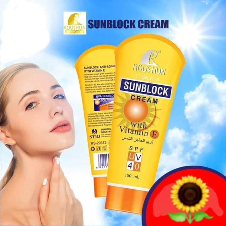 Roushun Sunblock Cream 180ml Auramartlk 3084