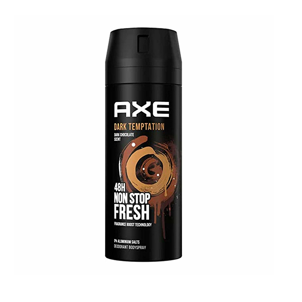 AXE- Dark Temptation Dark Chocolate Scent Deodorant Body Spray- 150ml
