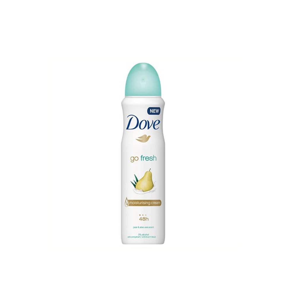 Dove Go Fresh Pear and Aloe Vera Antiperspirant Deodorant-150.ml