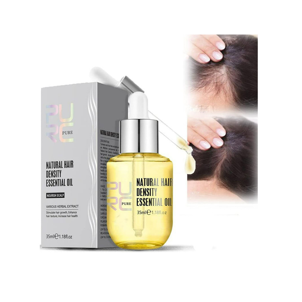 Natural Ginger hair Growth Oil35ml Auramart.lk